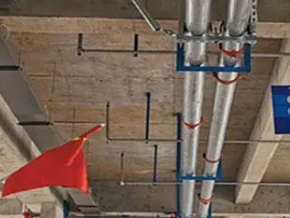 三沙管廊支架的安装方法